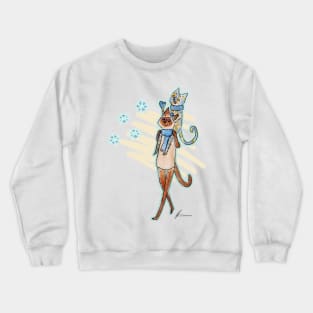 winter walk Crewneck Sweatshirt